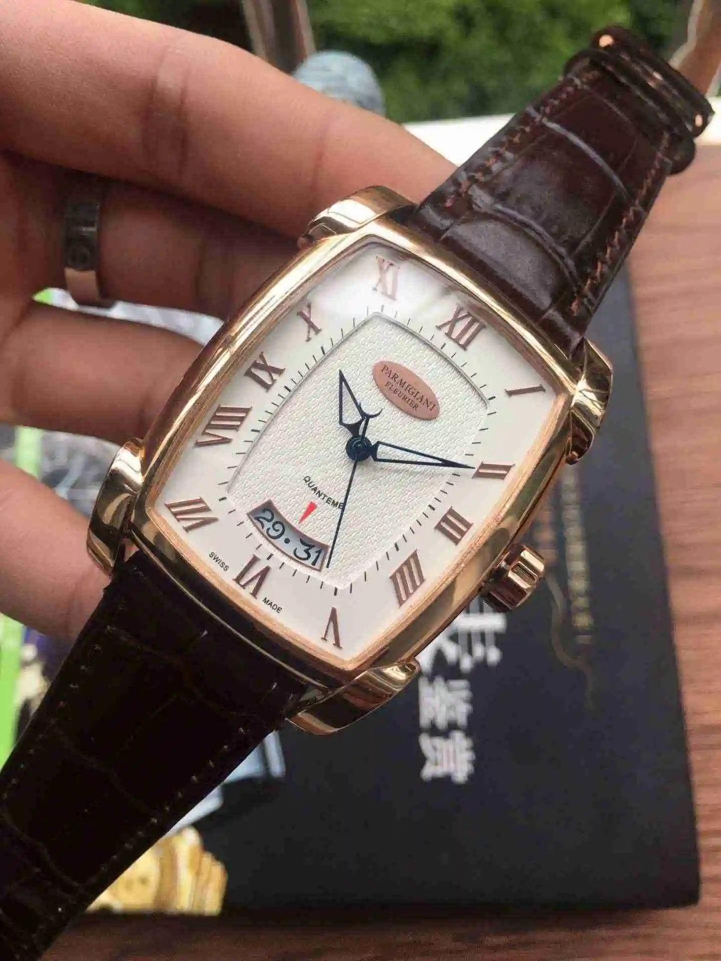 General Watches Palma Johnny White 440 Gold 460 West Rail City Movement+100 Watch view 9