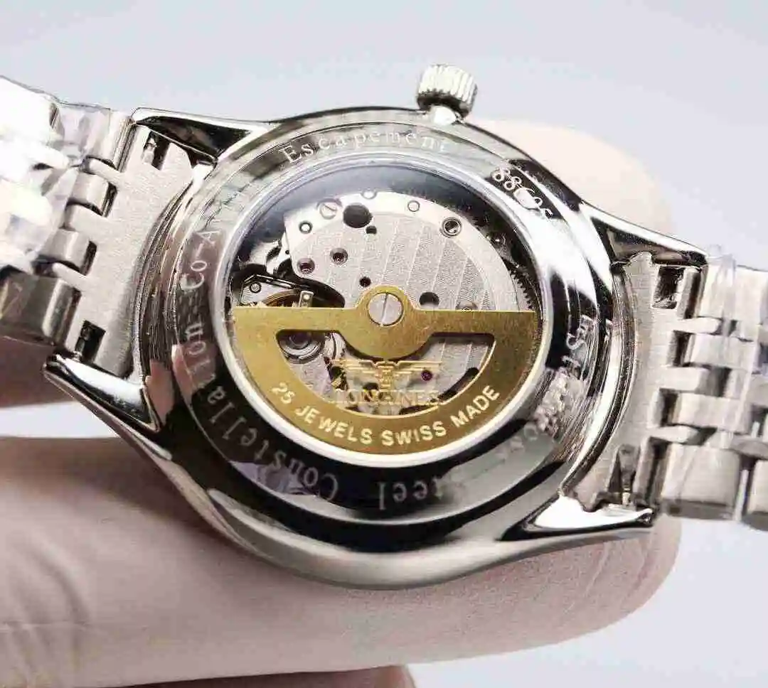 General Watches Longines Watch Men's Watch Paired with Original Fully Automatic Mechanical Movement Top Grade 316 Precision Steel Case with Mineral Super Strong Mirror Diameter 40mm KK06500 4 view 2