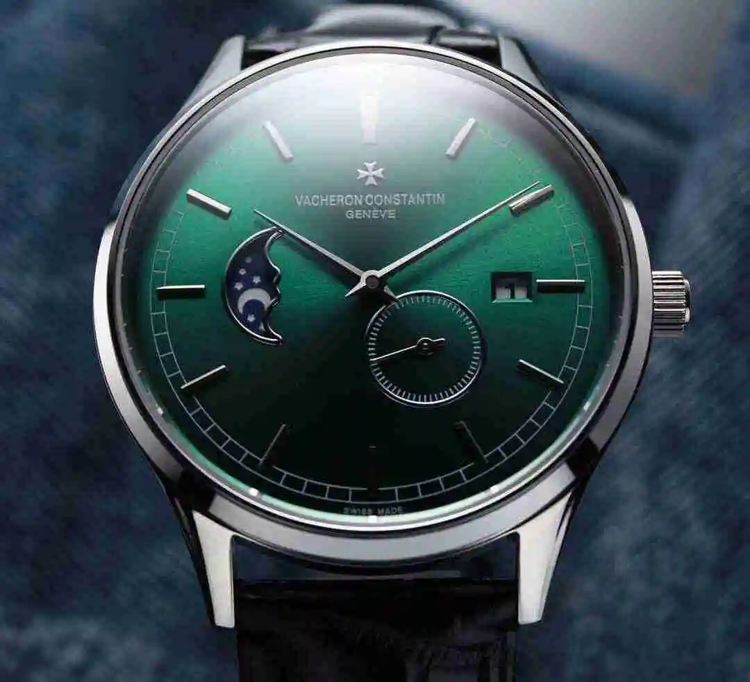 General Watches Vacheron Constantin Jiangshi Danton Watch Men's Watch Paired with Original Fully Automatic Mechanical Movement, Top Grade 316 Precision Steel Case with Mineral Super Strong Mirror Diameter 42mm kk06450 1 view 7