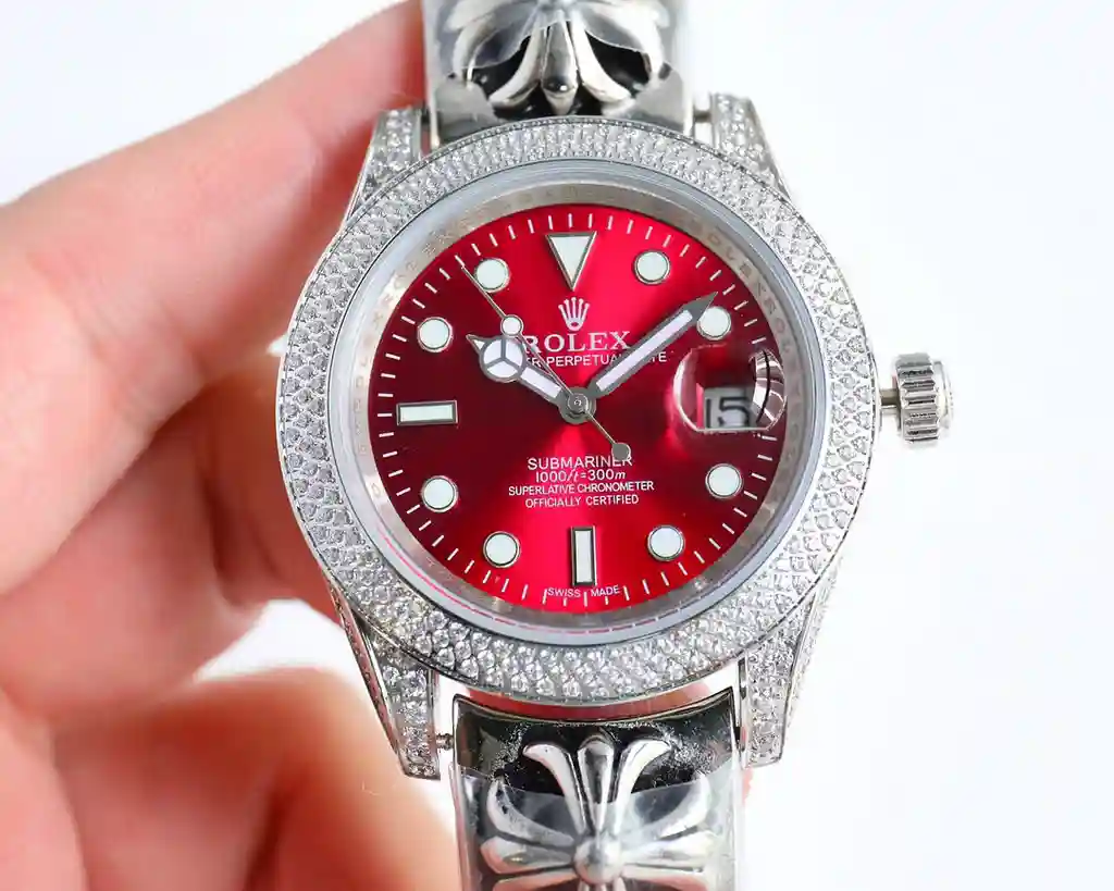 General Watches Rolex watch men's watch with original fully automatic mechanical movement top 316 stainless steel case strap mineral super mirror diameter 40mm KK09800 1 view 8