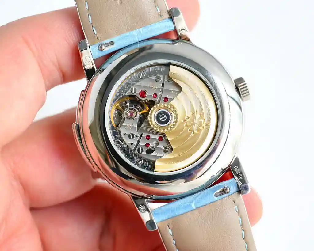 General Watches Patek Philippe Patek@Philippe watch men's watch with original fully automatic mechanical movement top 316 stainless steel case strap mineral super mirror diameter 40mm KK012500 view 4