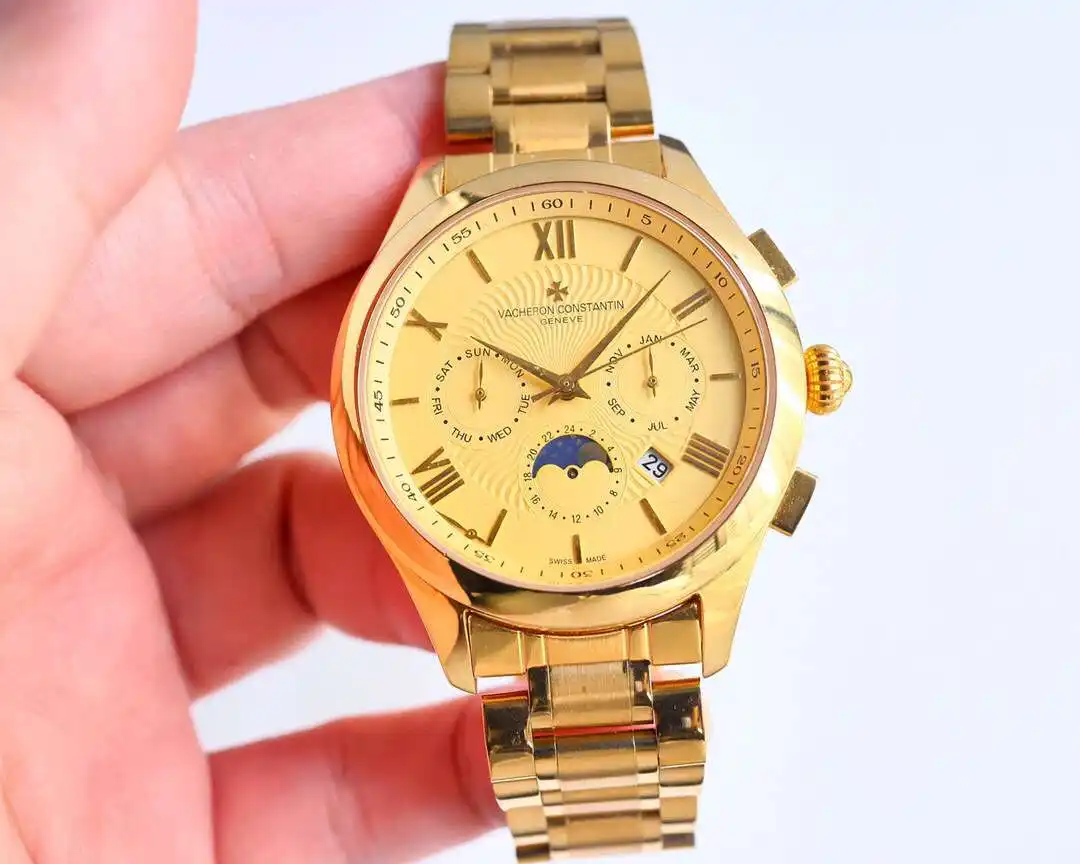 General Watches Vacheron Constantin @Denton watch men's watch with original fully automatic mechanical movement top 316 stainless steel case strap mineral super mirror diameter 40mm KK012500 view 6