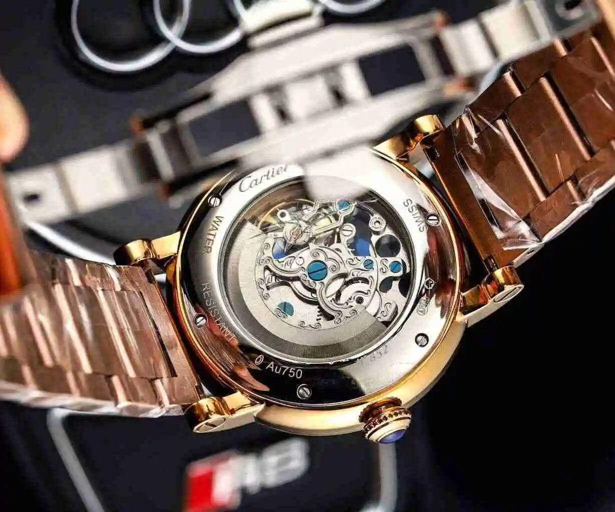General Watches Cartier White 340 Mei 360 Steel+20 Watch view 3
