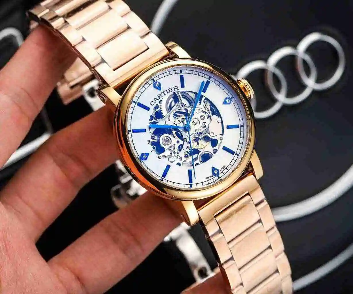 General Watches Cartier White 340 Mei 360 Steel+20 Watch view 5