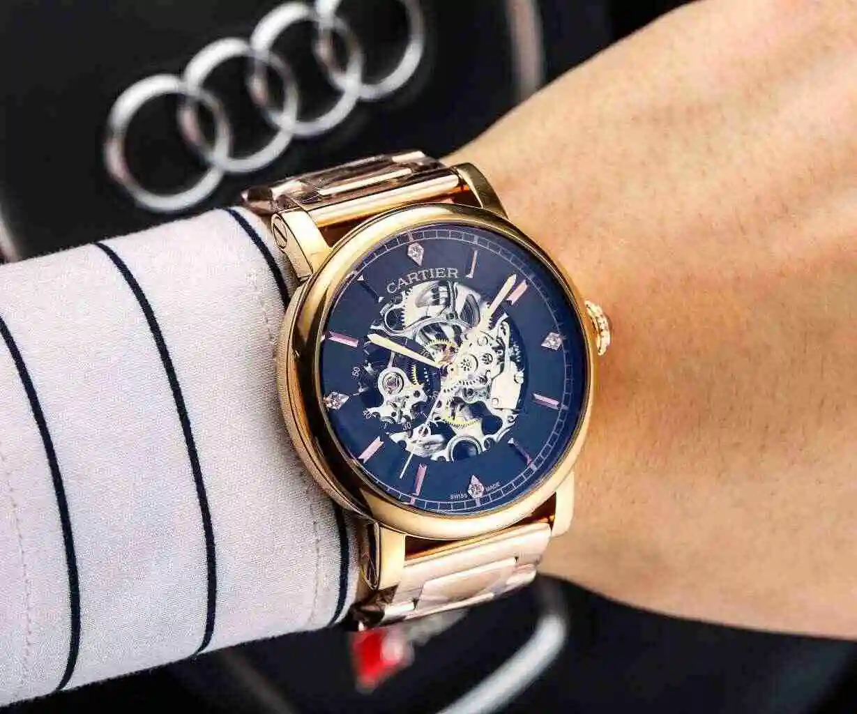 General Watches Cartier White 340 Mei 360 Steel+20 Watch view 7