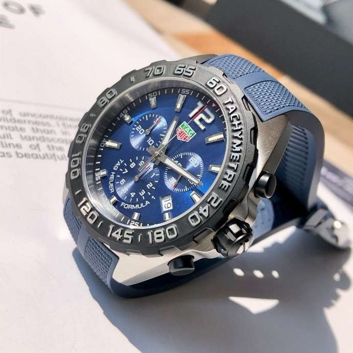 TAG Heuer Formula 1 Stainless Steel Quartz 43mm Watch view 4