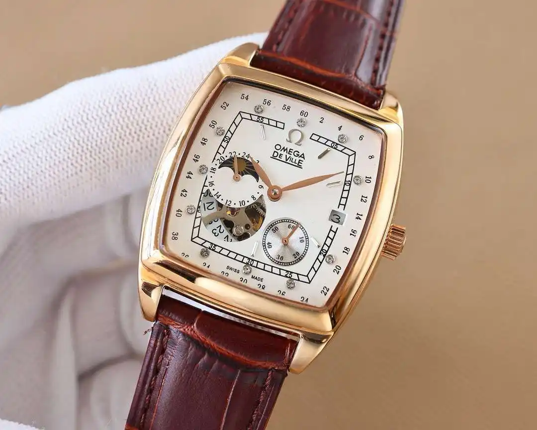 General Watches Watch, men's watch with original fully automatic mechanical movement, top-grade 316 stainless steel case and strap, mineral super mirror, diameter 42cm KK05250 view 9