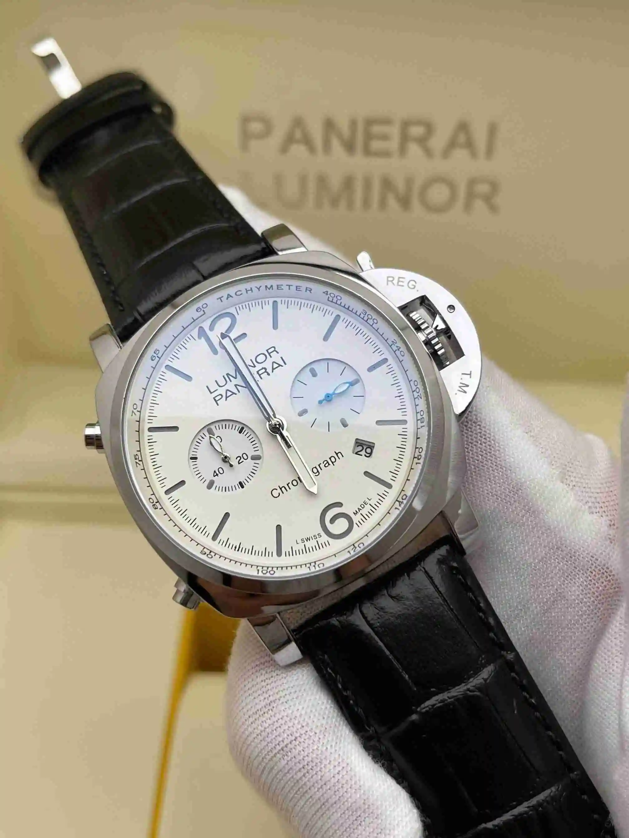 General Watches Panerai Peinahai Watch Men's Watch Paired with Original Fully Automatic Mechanical Movement Top Grade 316 Precision Steel Case with Mineral Super Strong Mirror Diameter 44mm KK02950 3 view 6