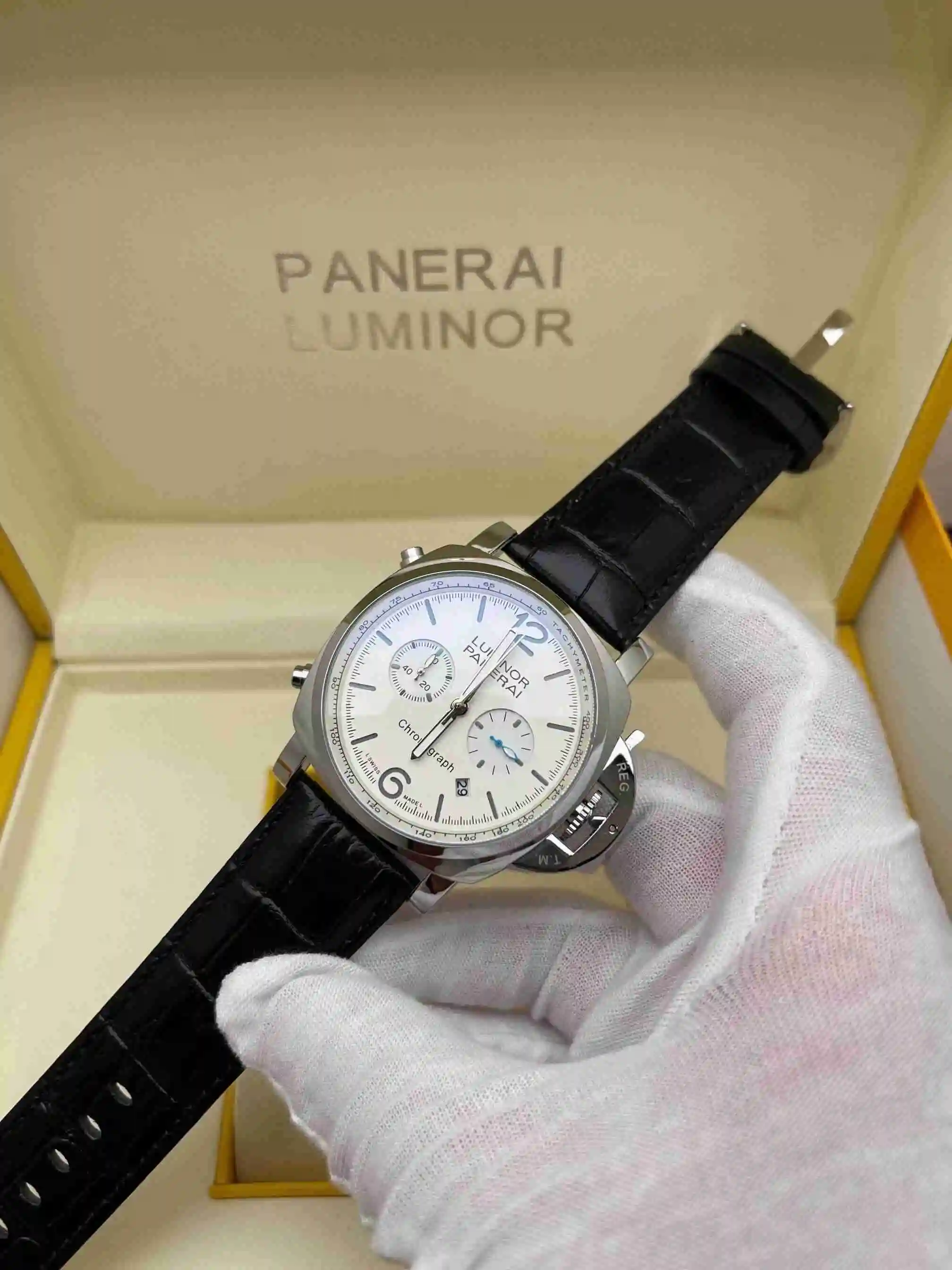 General Watches Panerai Peinahai Watch Men's Watch Paired with Original Fully Automatic Mechanical Movement Top Grade 316 Precision Steel Case with Mineral Super Strong Mirror Diameter 44mm KK02950 3 view 7