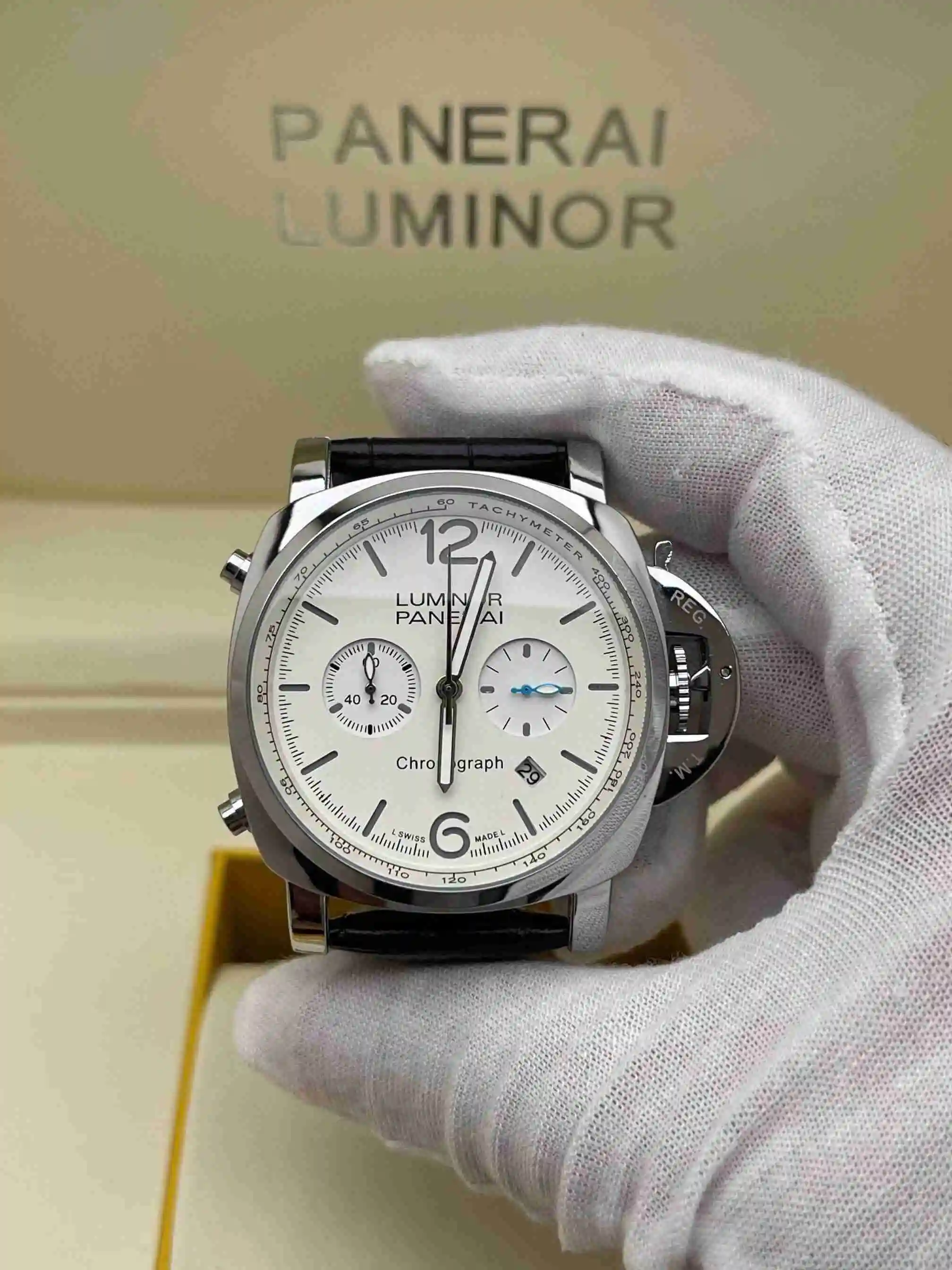 General Watches Panerai Peinahai Watch Men's Watch Paired with Original Fully Automatic Mechanical Movement Top Grade 316 Precision Steel Case with Mineral Super Strong Mirror Diameter 44mm KK02950 3 view 9