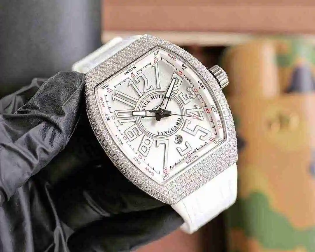 General Watches Franck Muller Frank Watch Men's Watch Paired with Original Fully Automatic Mechanical Movement Top Grade 316 Precision Steel Case with Mineral Super Strong Mirror Diameter 544215mm kk07650 1 view 8