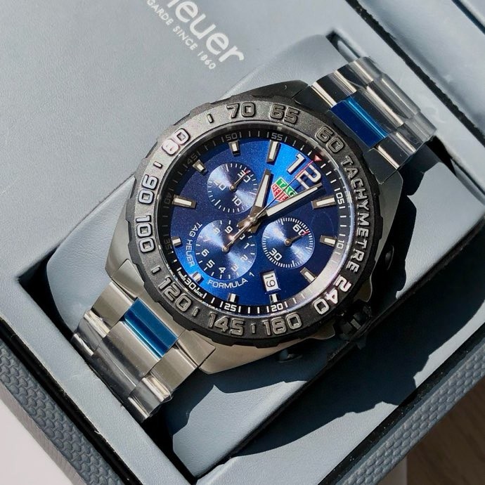 TAG Heuer Formula 1 Stainless Steel Quartz 43mm Watch view 2