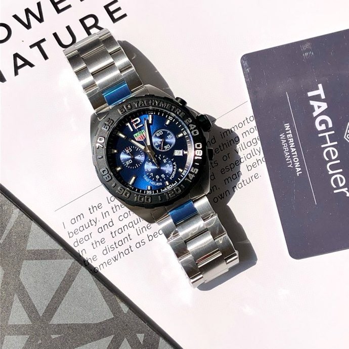 TAG Heuer Formula 1 Stainless Steel Quartz 43mm Watch view 3