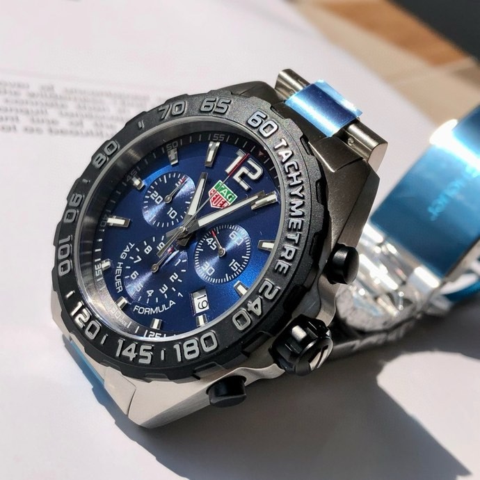 TAG Heuer Formula 1 Stainless Steel Quartz 43mm Watch view 4