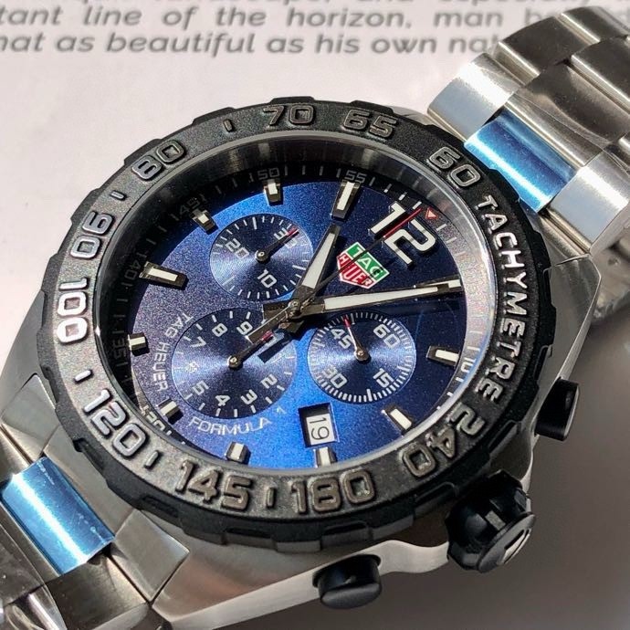 TAG Heuer Formula 1 Stainless Steel Quartz 43mm Watch view 7