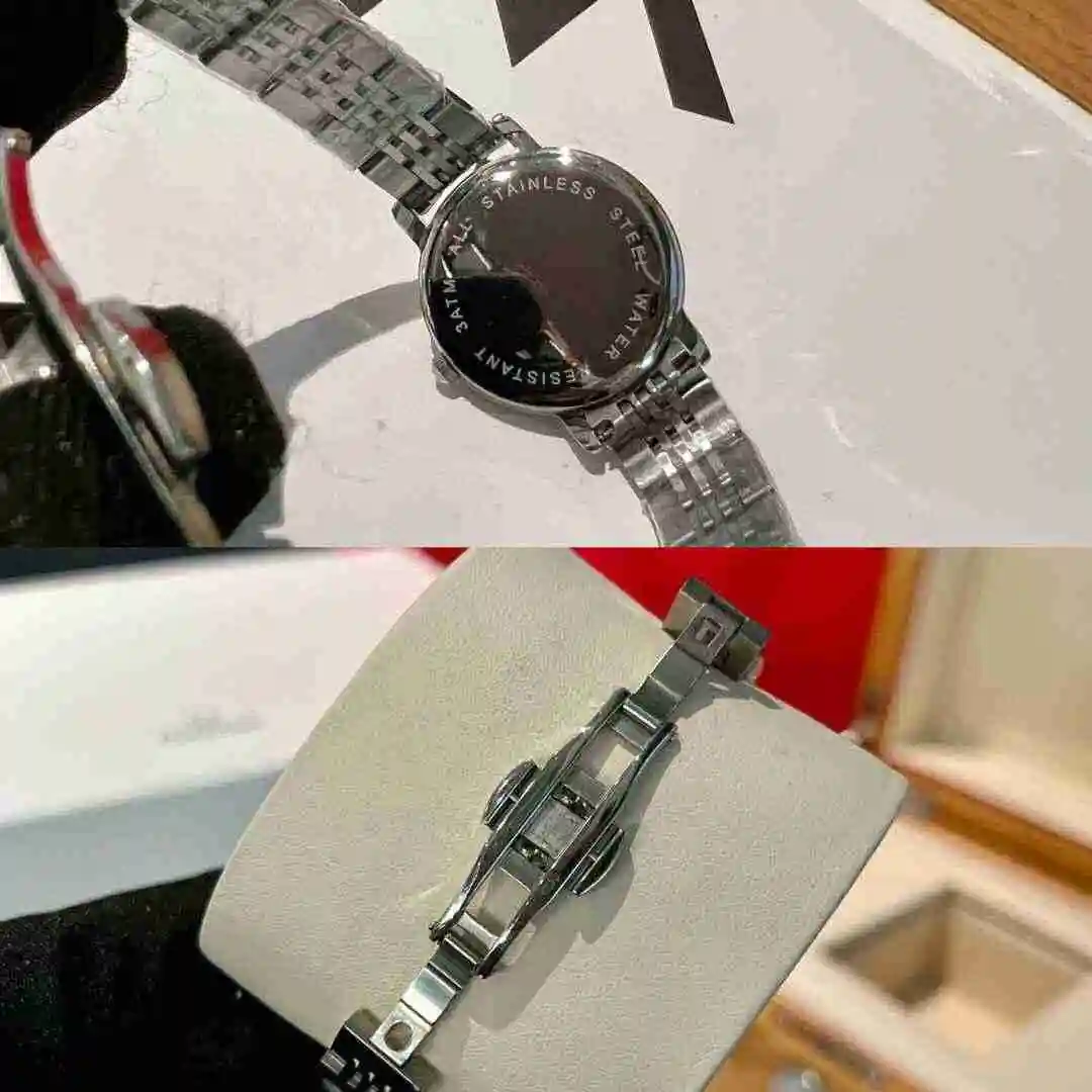General Watches Omega Watch Women's Watch Paired with Original Fully Automatic Mechanical Movement Top Grade 316 Precision Steel Case with Mineral Super Strong Mirror Diameter 34mm KK02450 view 2