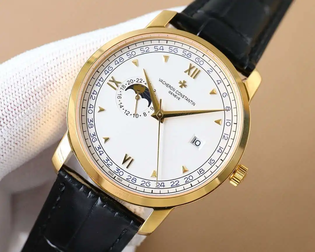 General Watches Watch, men's watch with original fully automatic mechanical movement, top-grade 316 stainless steel case and strap, mineral super mirror, diameter 41cm KK07850 view 8