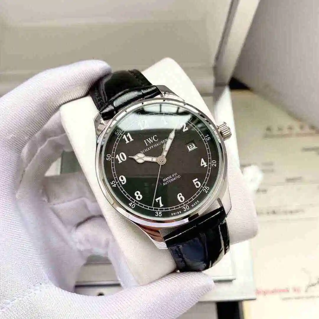 General Watches IWC Wanguo Watch Men's Watch Paired with Original Fully Automatic Mechanical Movement Top Grade 316 Precision Steel Case with Mineral Super Strong Mirror Diameter 40mm KK04250 2 view 6