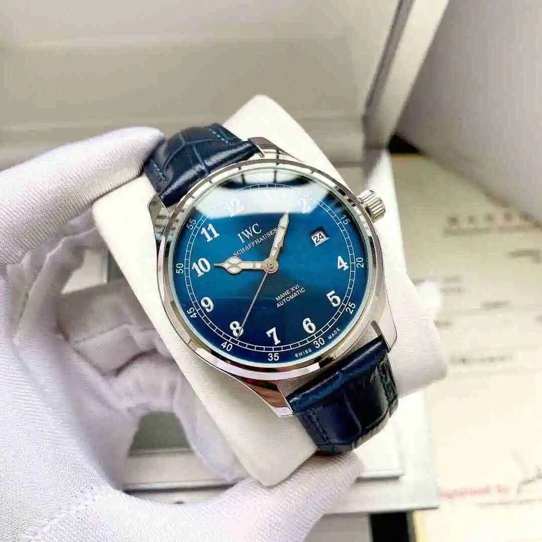 General Watches IWC Wanguo Watch Men's Watch Paired with Original Fully Automatic Mechanical Movement Top Grade 316 Precision Steel Case with Mineral Super Strong Mirror Diameter 40mm KK04250 2 view 7