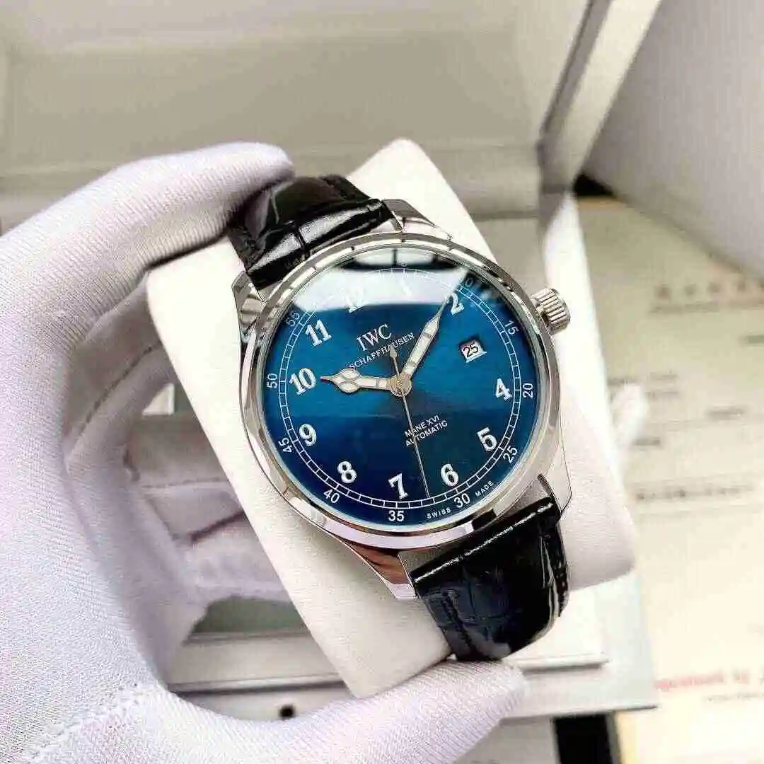 General Watches IWC Wanguo Watch Men's Watch Paired with Original Fully Automatic Mechanical Movement Top Grade 316 Precision Steel Case with Mineral Super Strong Mirror Diameter 40mm KK04250 2 view 8