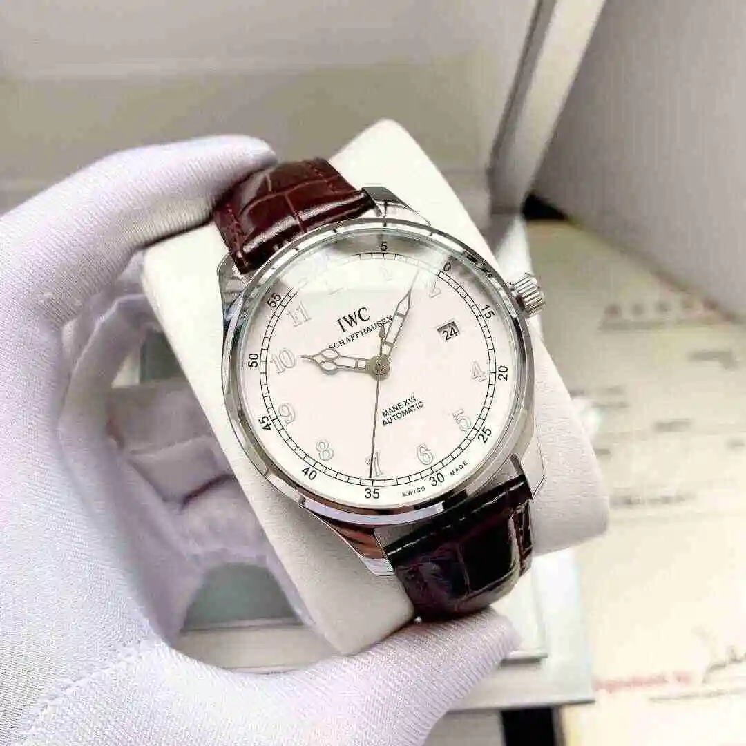 General Watches IWC Wanguo Watch Men's Watch Paired with Original Fully Automatic Mechanical Movement Top Grade 316 Precision Steel Case with Mineral Super Strong Mirror Diameter 40mm KK04250 2 view 9