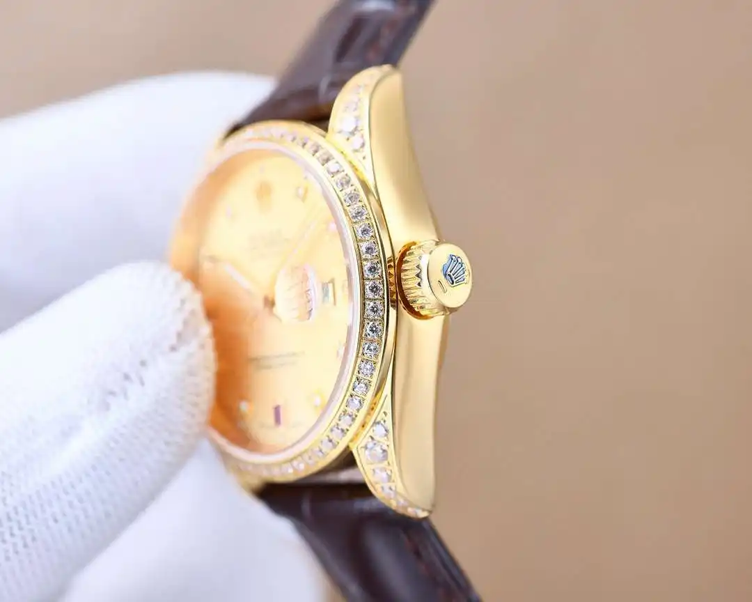 General Watches Watch, women's watch with original fully automatic mechanical movement, top-grade 316 stainless steel case and strap, mineral super mirror, diameter 32cm KK07850 3 view 4