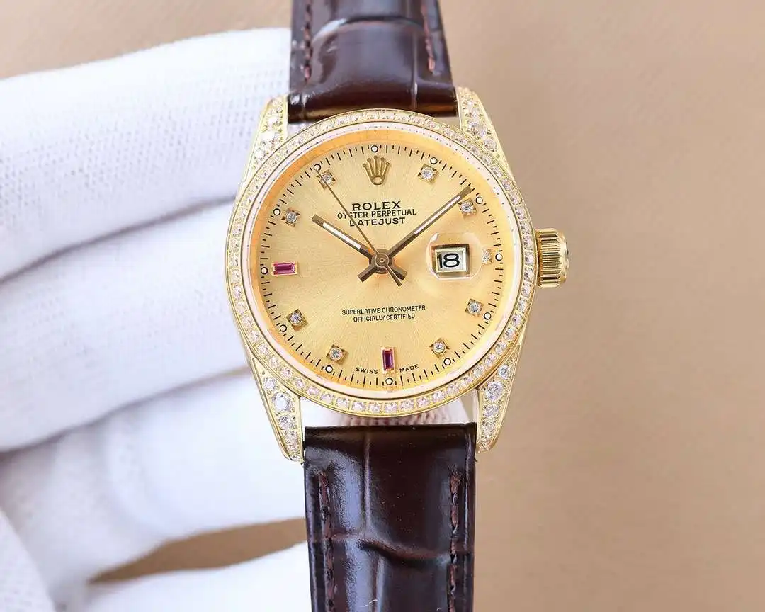 General Watches Watch, women's watch with original fully automatic mechanical movement, top-grade 316 stainless steel case and strap, mineral super mirror, diameter 32cm KK07850 3 view 5