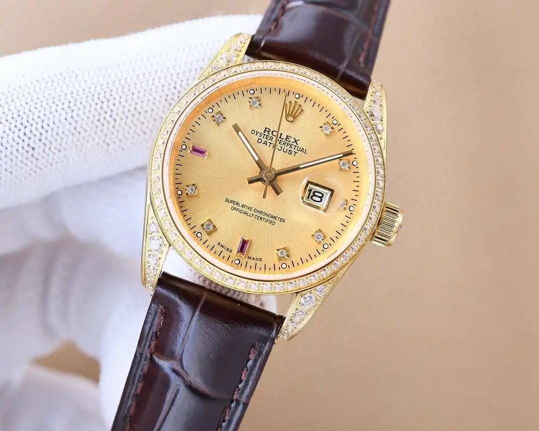 General Watches Watch, women's watch with original fully automatic mechanical movement, top-grade 316 stainless steel case and strap, mineral super mirror, diameter 32cm KK07850 3 view 7