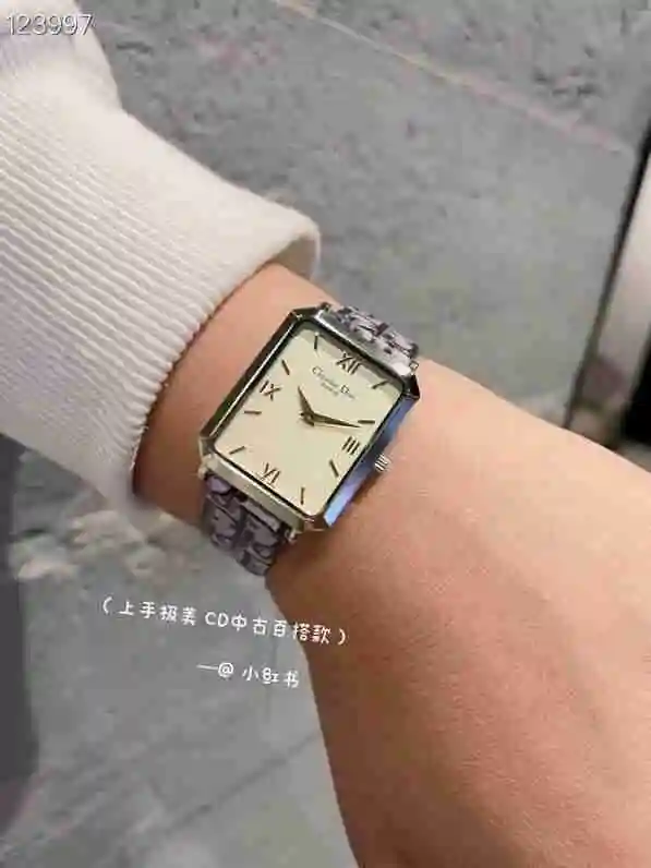 General Watches DIOR Dior Watch Women's Watch Paired with Original Fully Automatic Mechanical Movement Top Grade 316 Precision Steel Case with Mineral Super Strong Mirror Diameter 26X32cm KK02650 1 view 4