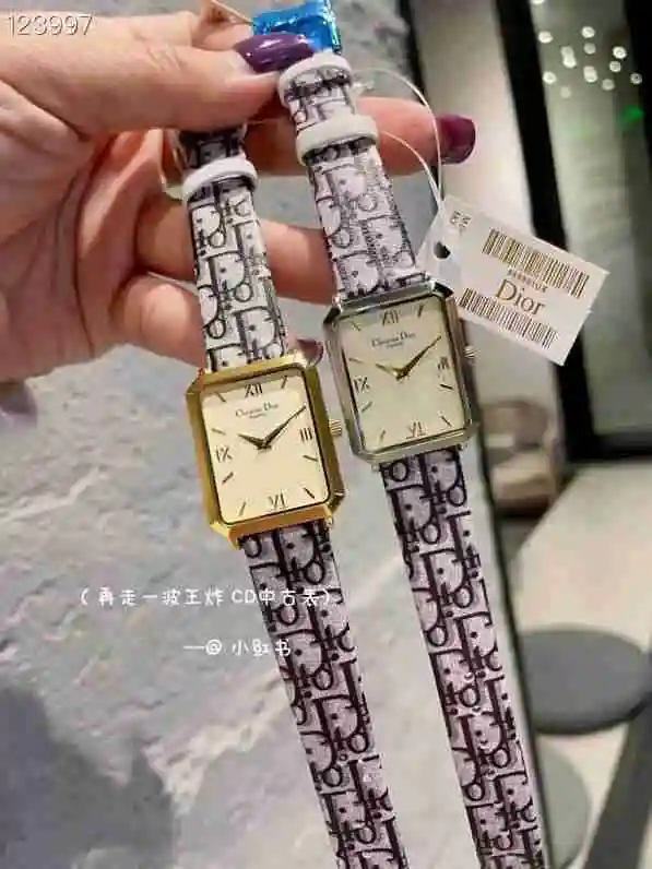 General Watches DIOR Dior Watch Women's Watch Paired with Original Fully Automatic Mechanical Movement Top Grade 316 Precision Steel Case with Mineral Super Strong Mirror Diameter 26X32cm KK02650 1 view 8