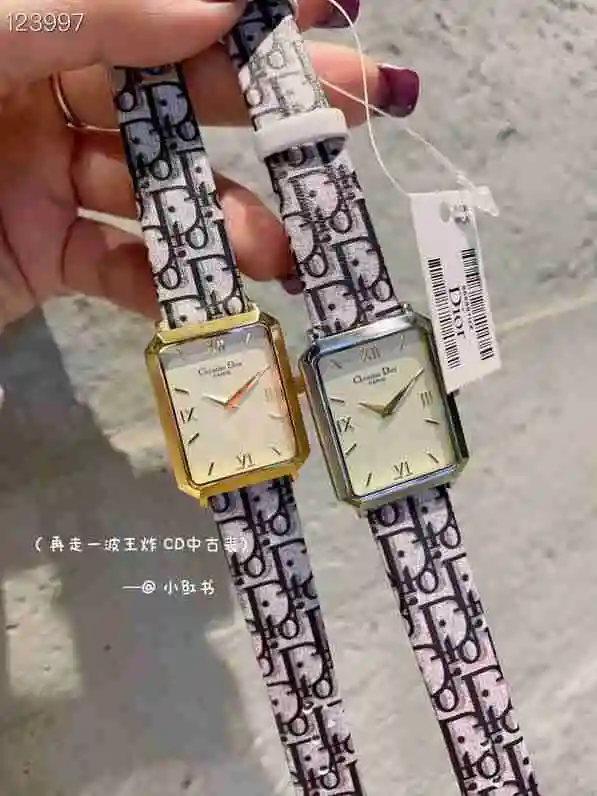 General Watches DIOR Dior Watch Women's Watch Paired with Original Fully Automatic Mechanical Movement Top Grade 316 Precision Steel Case with Mineral Super Strong Mirror Diameter 26X32cm KK02650 1 view 9