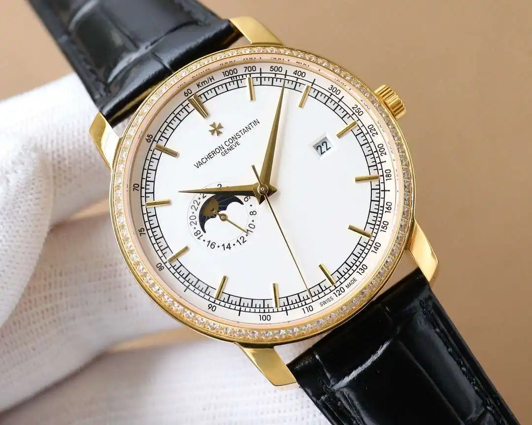 General Watches Watch, men's watch with original fully automatic mechanical movement, top-grade 316 stainless steel case and strap, mineral super mirror, diameter 41cm KK07850 3 view 8