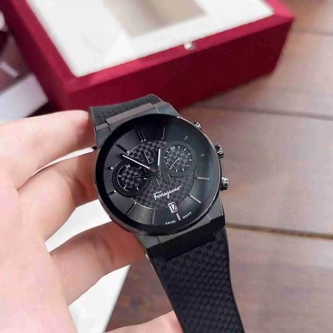 General Watches Ferragamo Watch Men's Watch Paired with Original Fully Automatic Mechanical Movement Top Grade 316 Precision Steel Case Case with Mineral Super Strong Mirror Diameter 41mm KK09800 6 view 8