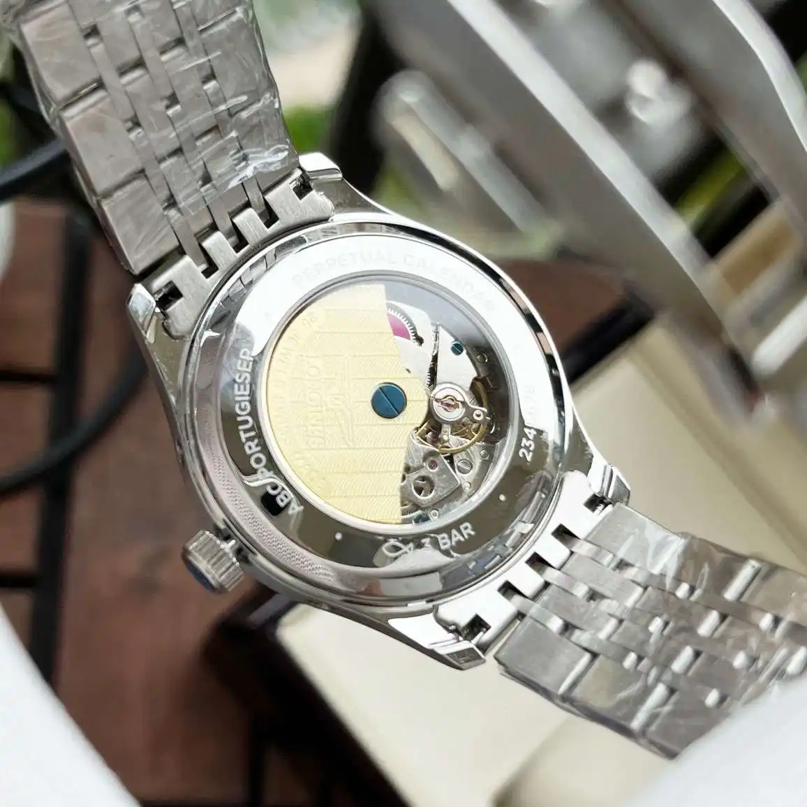 General Watches Watch, men's watch with original fully automatic mechanical movement, top 316 stainless steel case and strap, mineral super mirror, diameter 40mm KK ) view 3