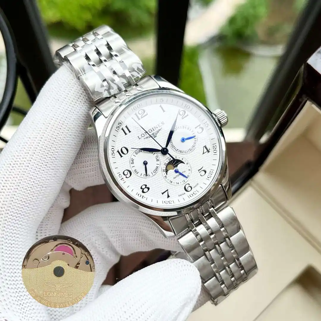 General Watches Watch, men's watch with original fully automatic mechanical movement, top 316 stainless steel case and strap, mineral super mirror, diameter 40mm KK ) view 8