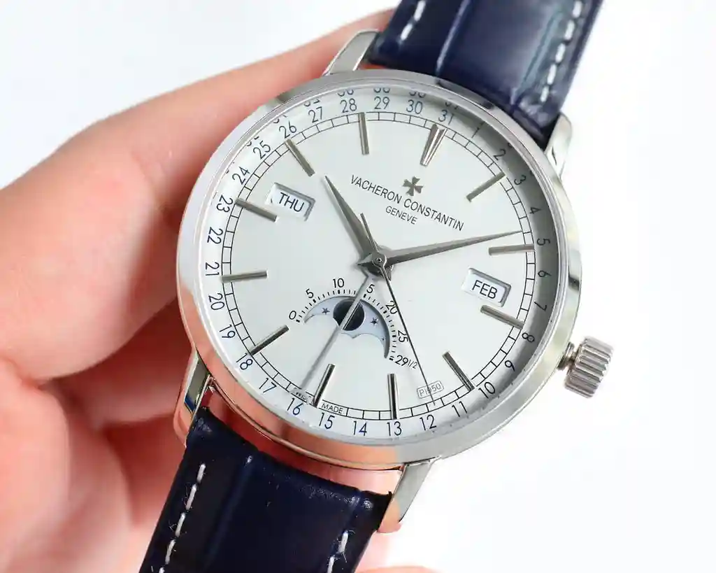 General Watches Vacheron Constantin Jiangshi@Denton Watch Men's watch with original fully automatic mechanical movement, top 316 stainless steel case and strap, mineral super mirror, diameter 41mm KK012500 view 8