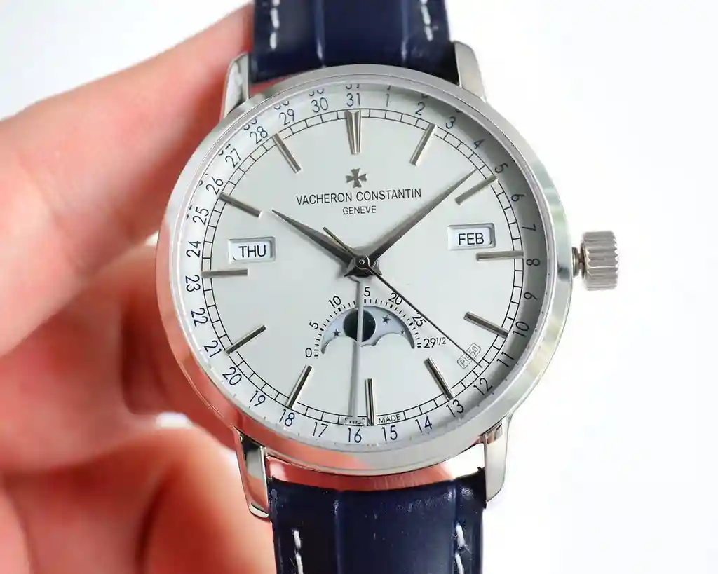 General Watches Vacheron Constantin Jiangshi@Denton Watch Men's watch with original fully automatic mechanical movement, top 316 stainless steel case and strap, mineral super mirror, diameter 41mm KK012500 view 9