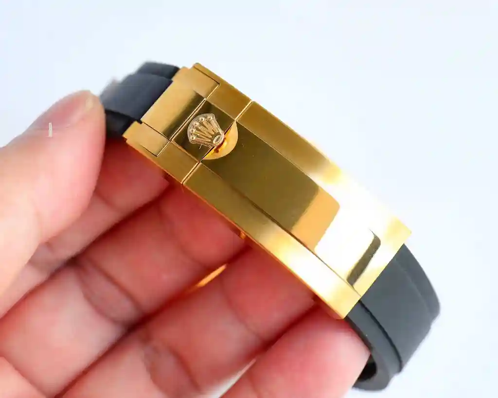 General Watches Rolex watch men's watch with original fully automatic mechanical movement top 316 stainless steel case strap mineral super mirror diameter 40mm KK013500 view 3