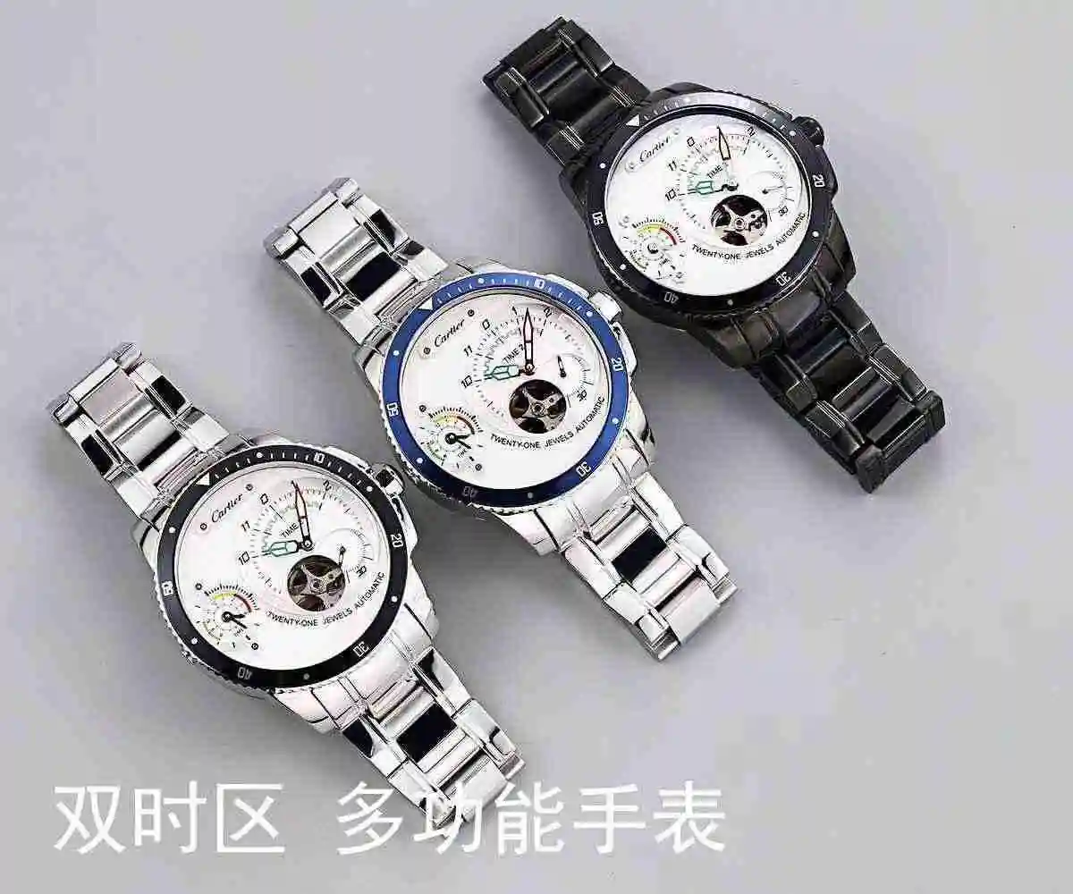 General Watches Cartier Belt 1150 White Steel 1250 All Black+100 Watch view 2