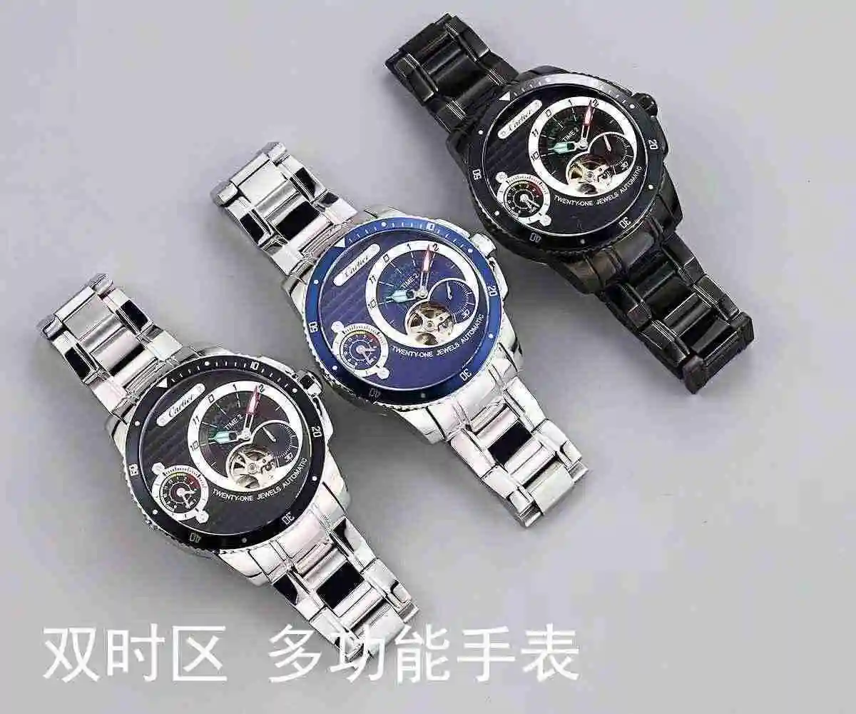 General Watches Cartier Belt 1150 White Steel 1250 All Black+100 Watch view 3