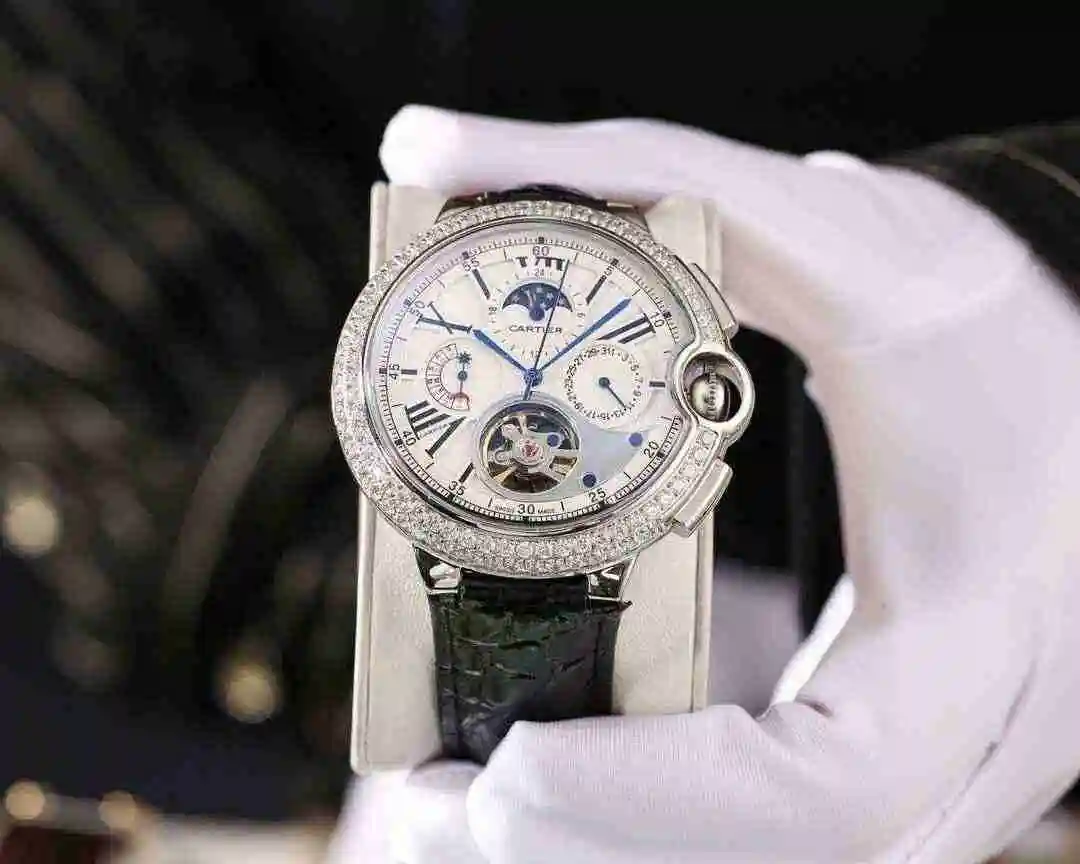 General Watches Cartier White 520 Gold 540 Watch view 5