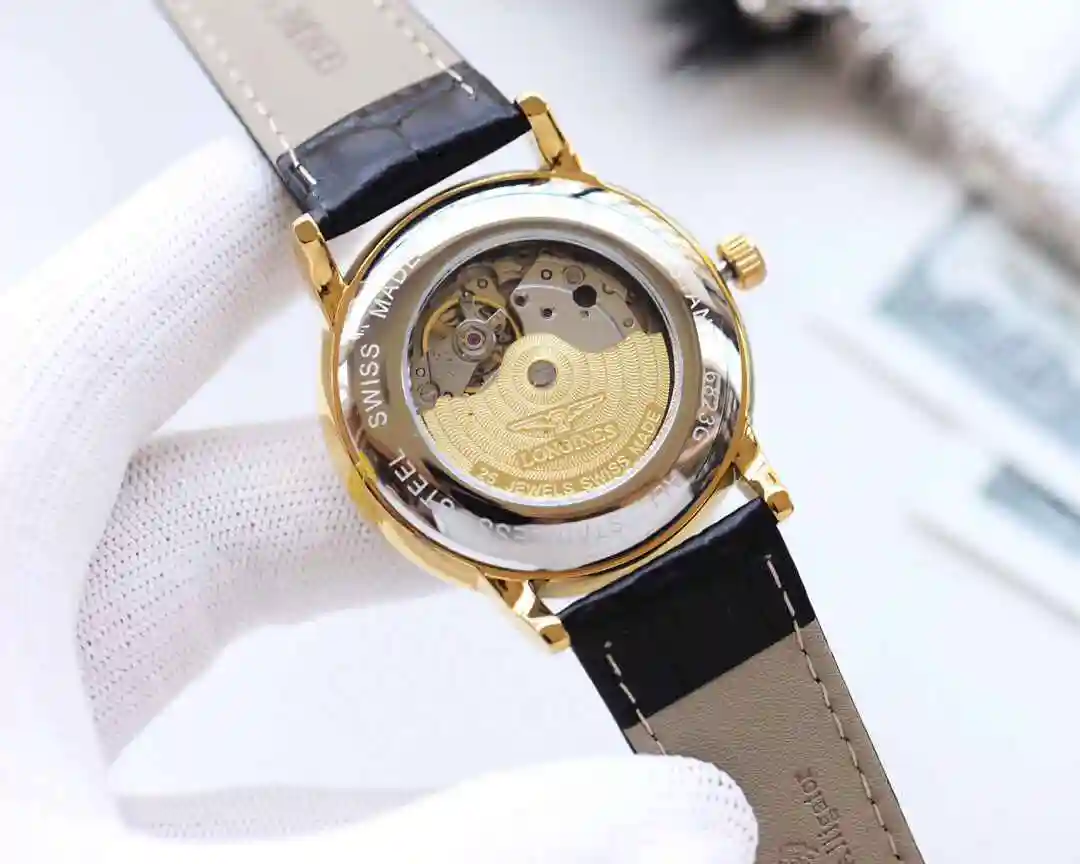 General Watches Longines Watch Men's Watch Paired with Original Fully Automatic Mechanical Movement Top Grade 316 Precision Steel Case with Mineral Super Strong Mirror Diameter 41mm KK04650 1 view 3