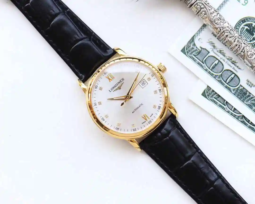 General Watches Longines Watch Men's Watch Paired with Original Fully Automatic Mechanical Movement Top Grade 316 Precision Steel Case with Mineral Super Strong Mirror Diameter 41mm KK04650 1 view 4