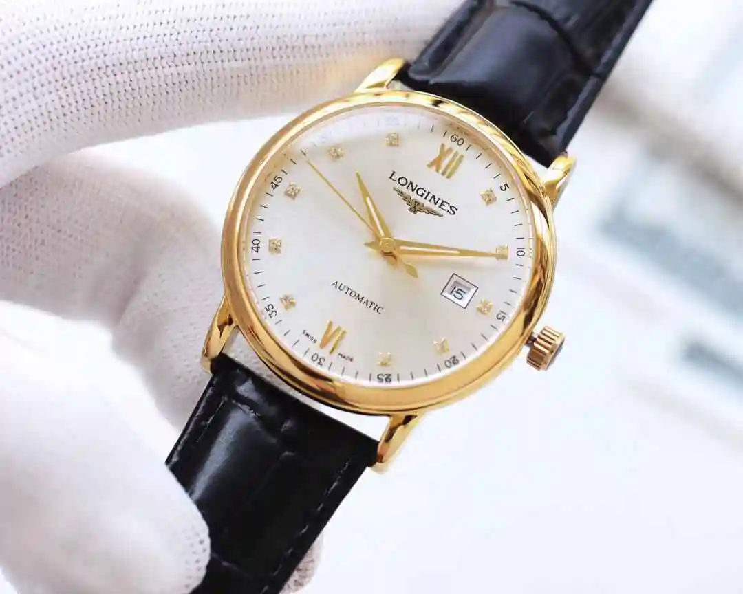 General Watches Longines Watch Men's Watch Paired with Original Fully Automatic Mechanical Movement Top Grade 316 Precision Steel Case with Mineral Super Strong Mirror Diameter 41mm KK04650 1 view 5