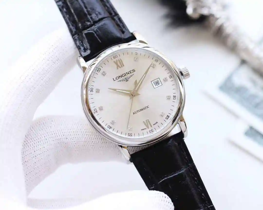 General Watches Longines Watch Men's Watch Paired with Original Fully Automatic Mechanical Movement Top Grade 316 Precision Steel Case with Mineral Super Strong Mirror Diameter 41mm KK04650 1 view 8