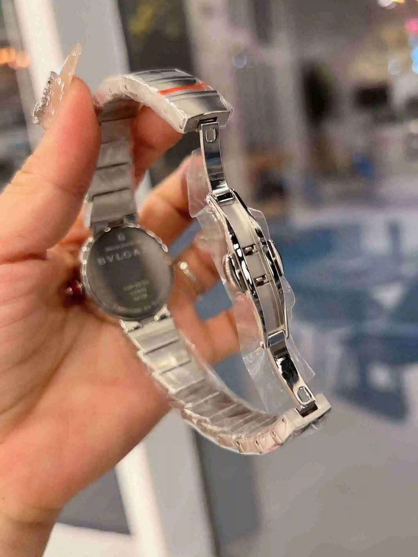 General Watches Bvlgari Bulgari Watch Women's Watch Paired with Original Fully Automatic Mechanical Movement Top Grade 316 Precision Steel Case with Mineral Super Strong Mirror Diameter 33mm KK view 5