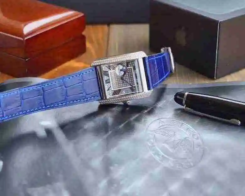 General Watches Cartier White 900 Gold 950 Diamond+50 Watch view 5