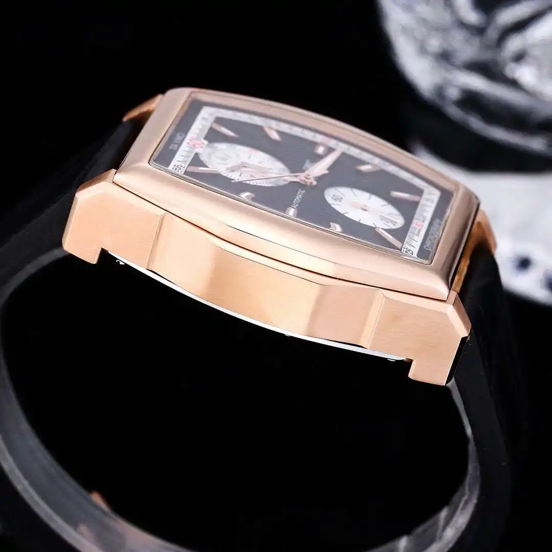 General Watches IWC men's watch with original fully automatic mechanical movement, top 316 stainless steel case and strap, mineral super mirror, diameter 43mm KK08500 5 view 4