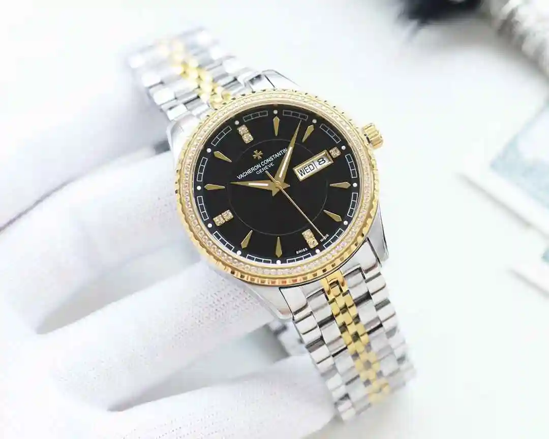 General Watches Vacheron Constantin Jiangshi Danton Watch Men's Watch Paired with Original Fully Automatic Mechanical Movement, Top Grade 316 Precision Steel Case with Mineral Super Strong Mirror Diameter 42mm KK06350 view 7