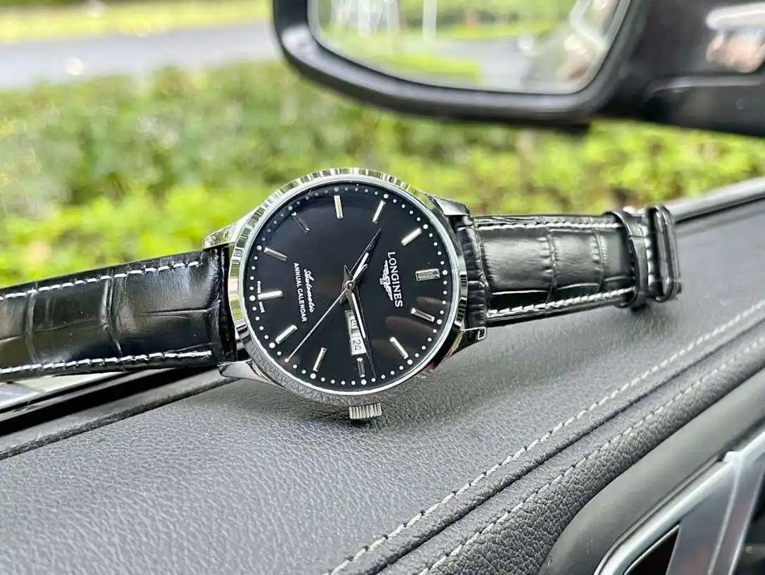 General Watches Watch, men's watch with original fully automatic mechanical movement, top-grade 316 stainless steel case and strap, mineral super mirror, diameter 42cm KK04250 4 view 4